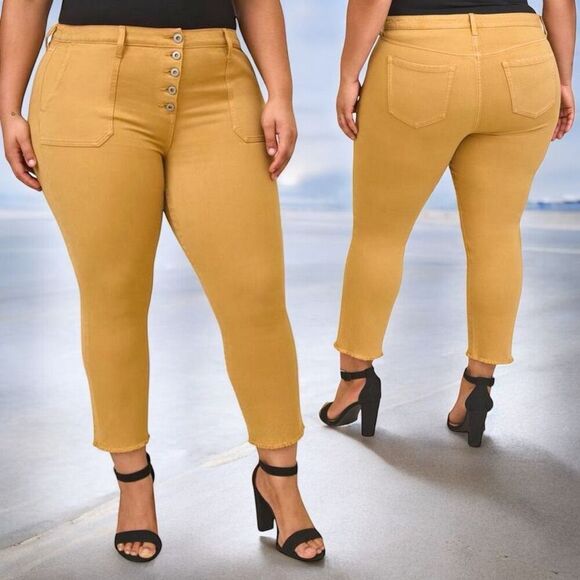 Torrid Golden Mom Straight Vintage Stretch High-Rise Jean Size 16S - Picture 2 of 9